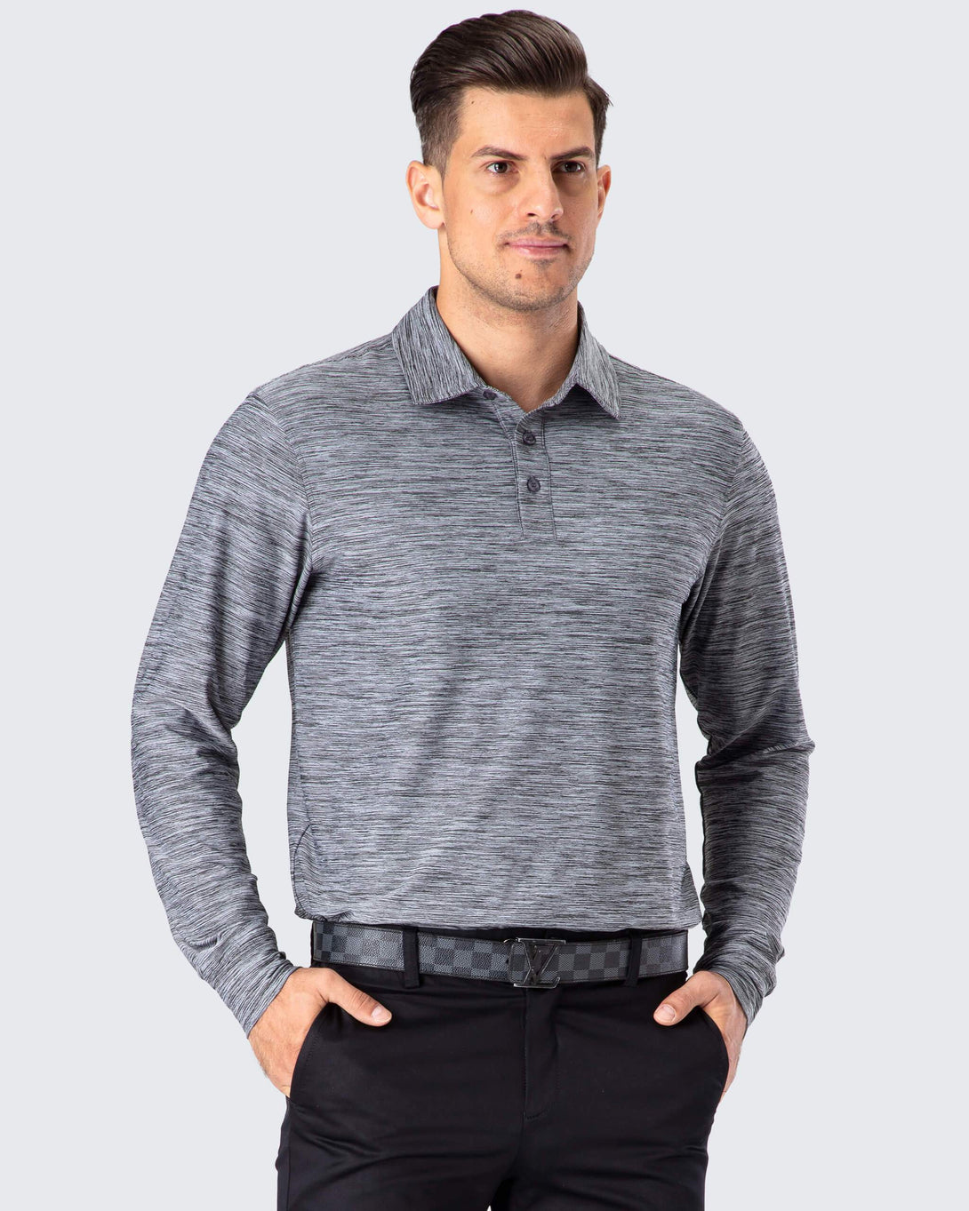 Golf Shirts Upf Polo Long Sleeve Polo Spf Golf Shirts Men's UPF 50