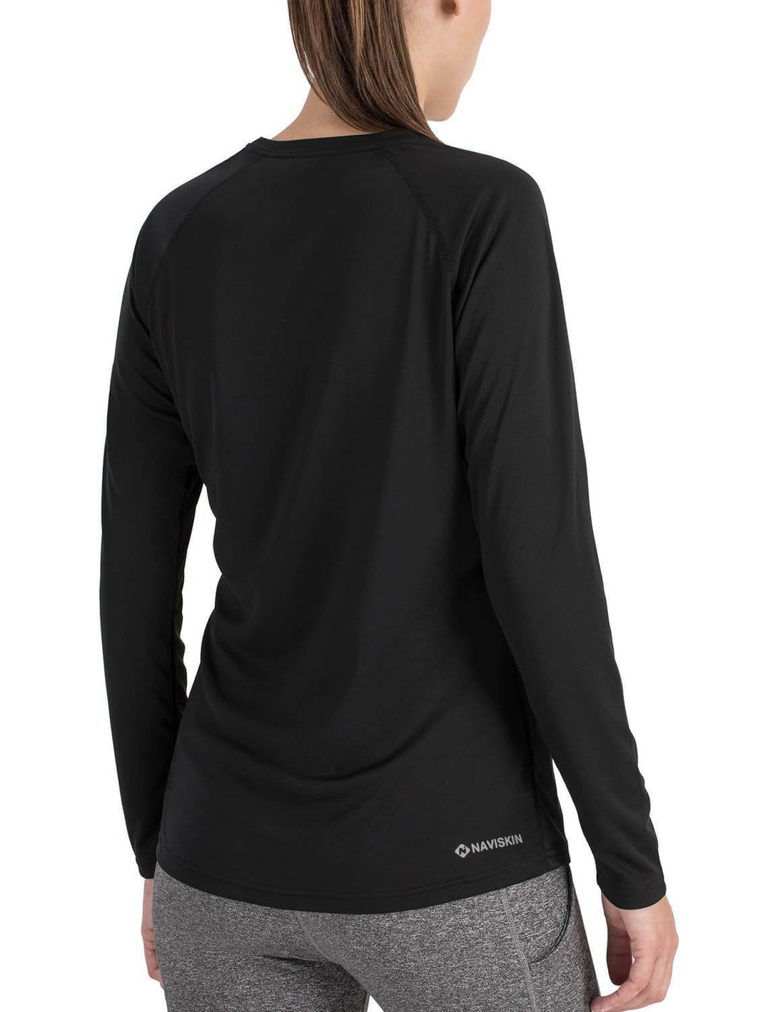  Womens Running Shirts Long Sleeve Workout Shirts Quick Dry  UPF50+ Sun Shirts Lightweight Watch Window Workout Tops Gray L