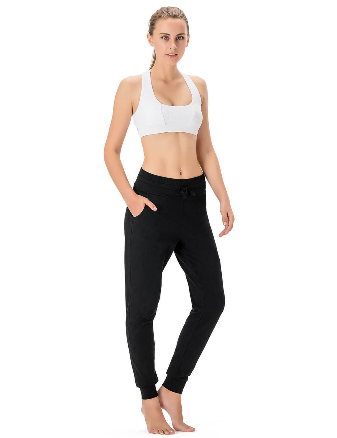 Yoga Lounge Sweat Pants-Naviskin